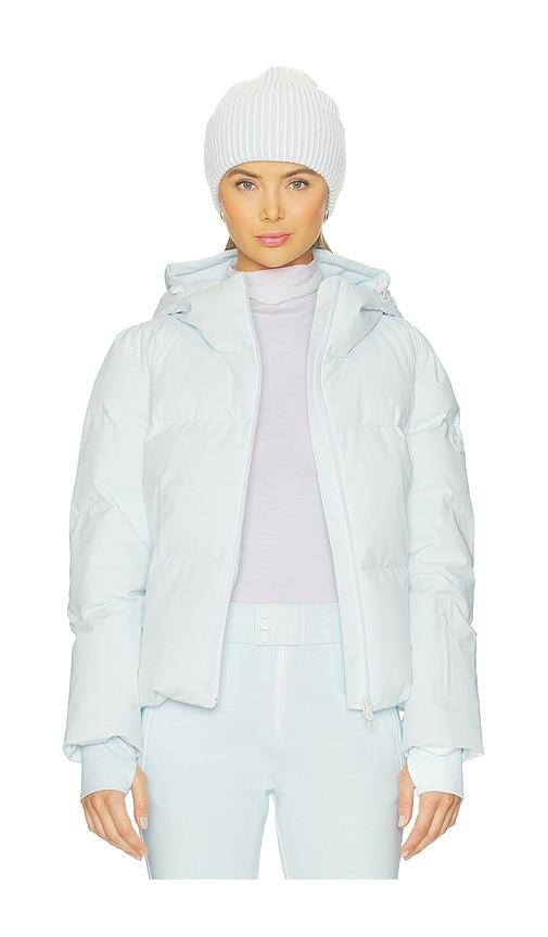 jorde poppy jacket in baby blue.