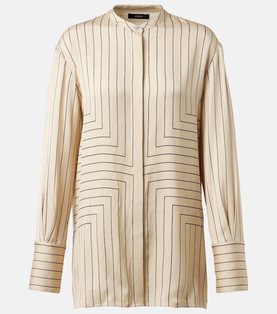 joseph athena striped silk