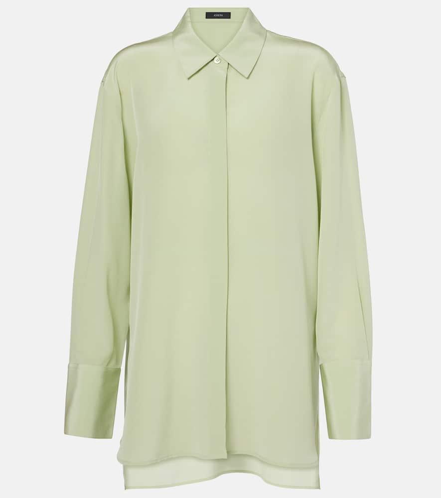joseph bold silk crêpe shirt