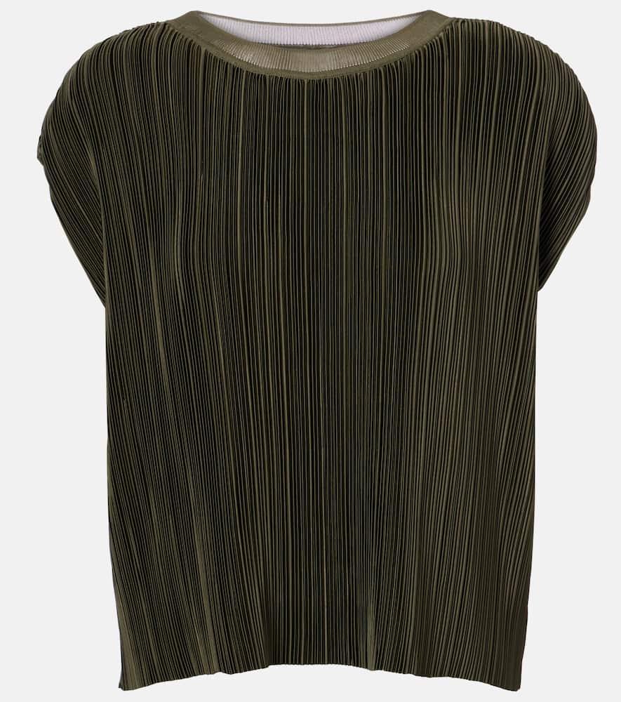 joseph cedre plissé satin top
