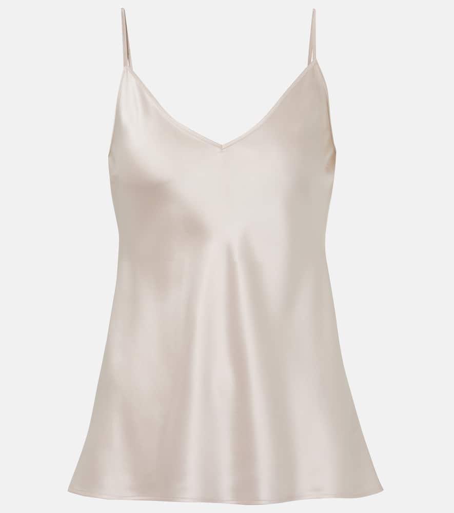 joseph clea silk tank top