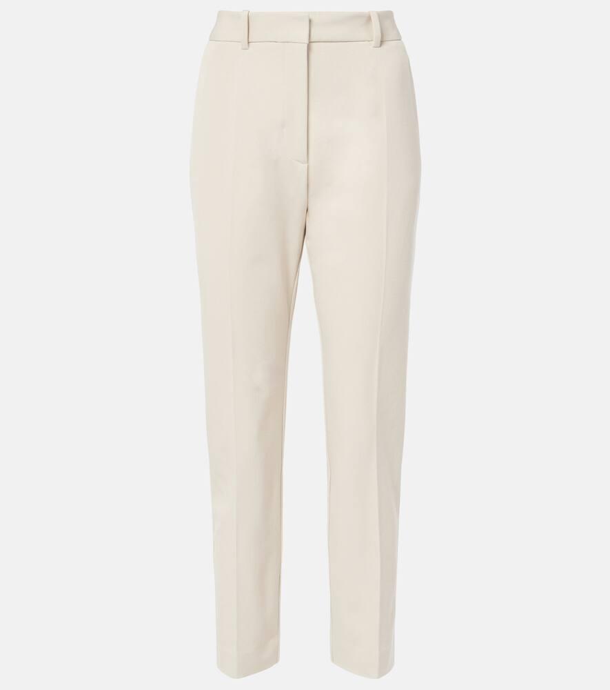 joseph coleman cropped gabardine slim pants