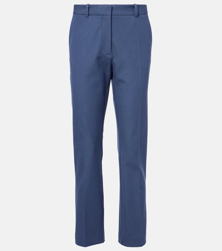 joseph coleman cropped gabardine slim pants