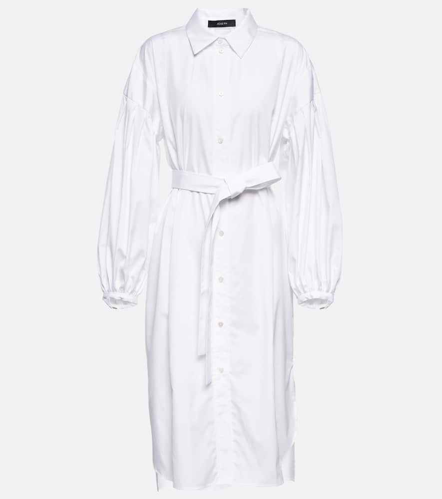 joseph cotton poplin midi dress