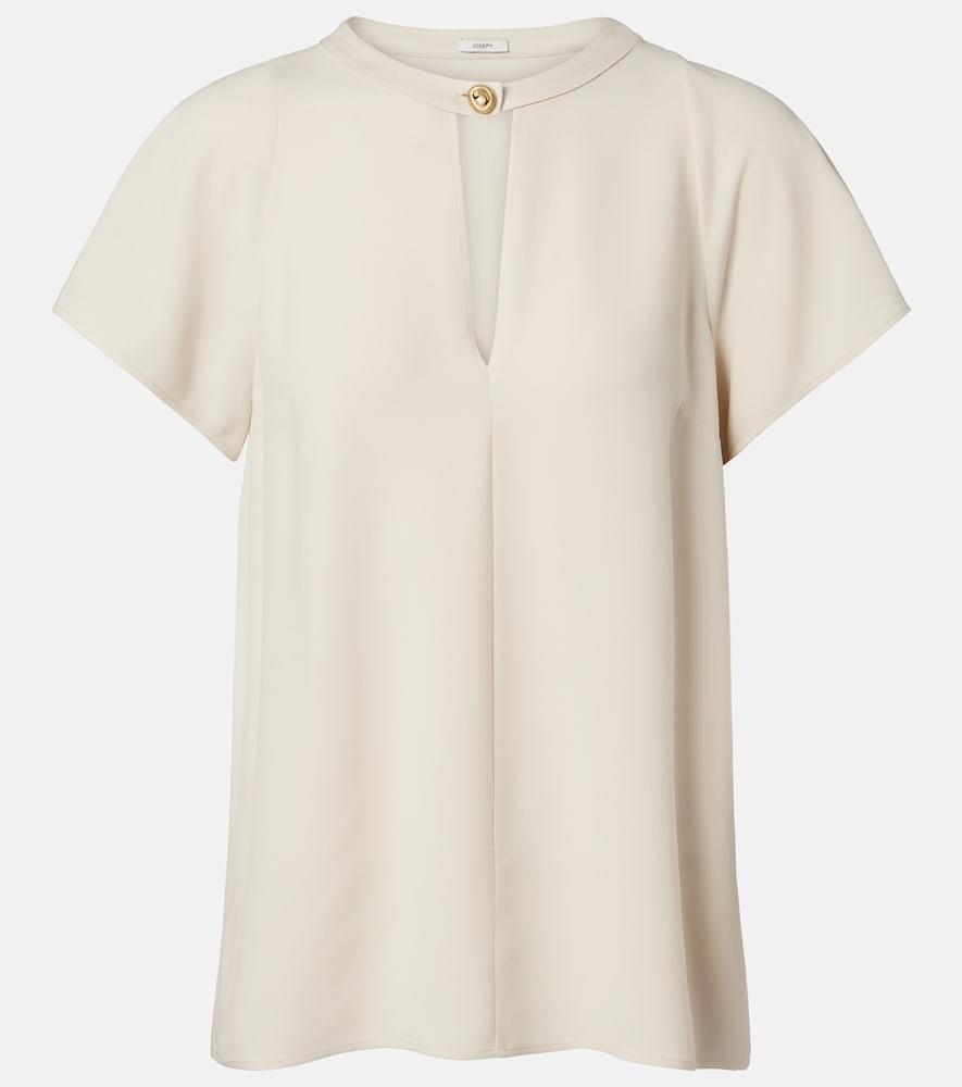 joseph donna crêpe top