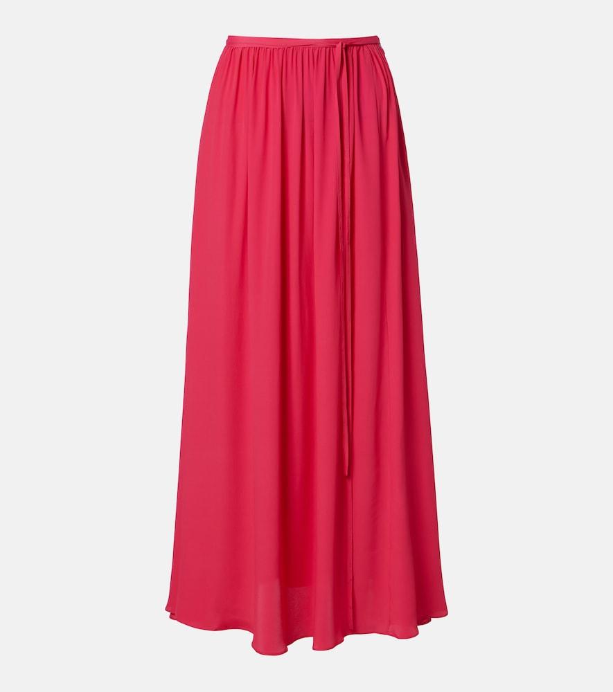 joseph elba crêpe maxi skirt