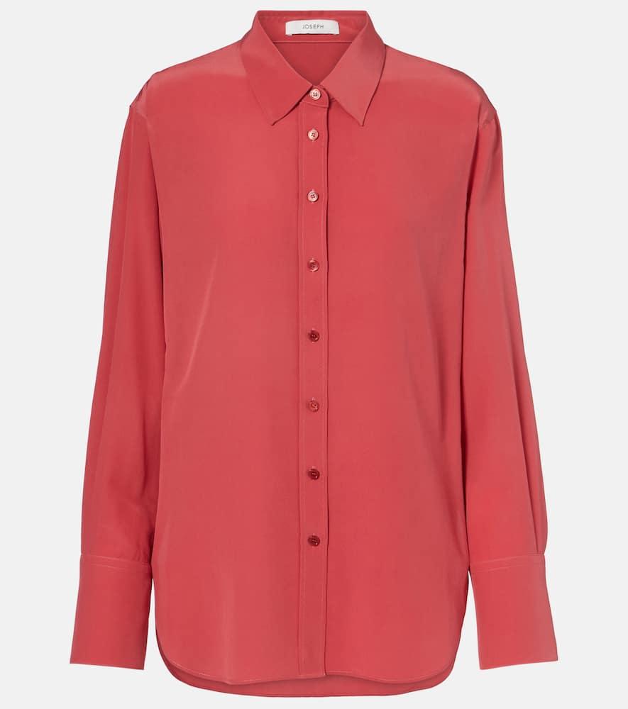 joseph joe silk crêpe de chine shirt