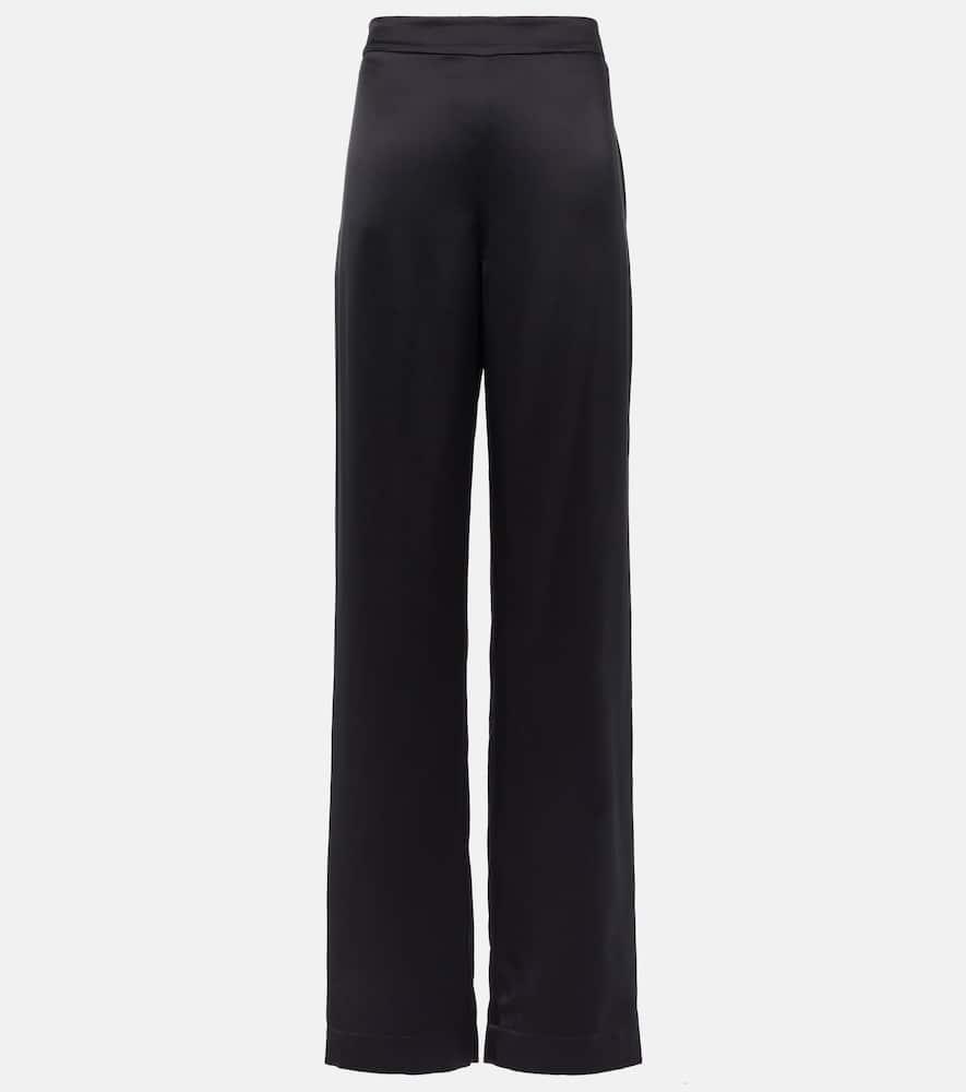 joseph new sahel silk straight pants