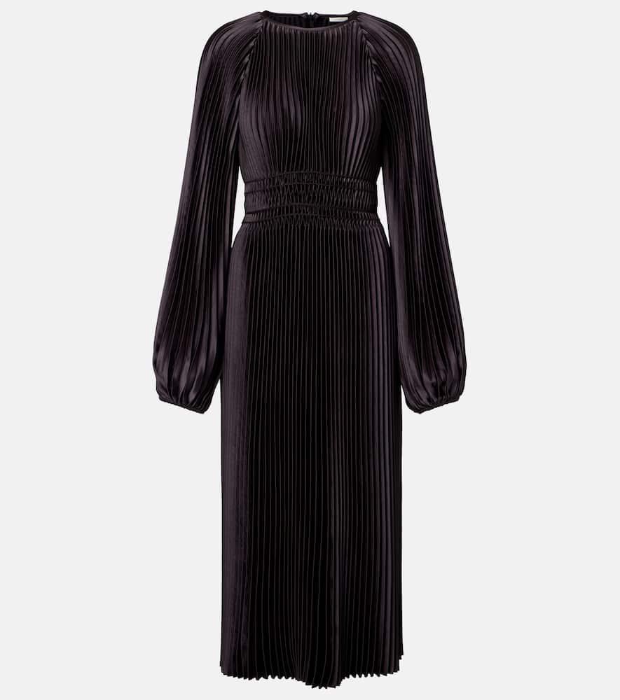 joseph ortiz pleated midi dress