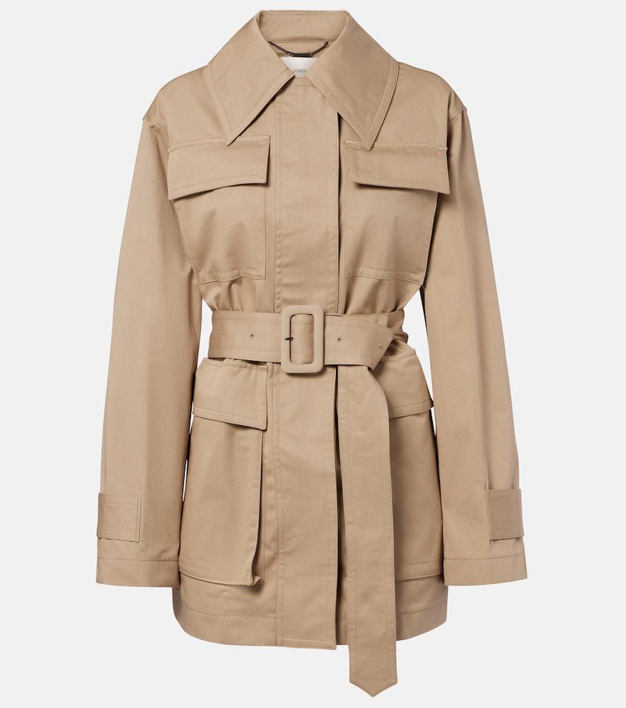 joseph shama cotton trench coat