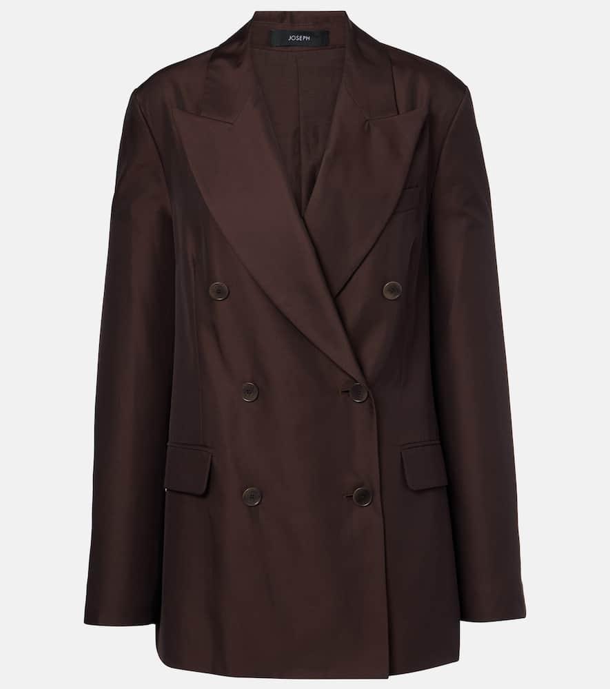 joseph valery silk and cotton blazer