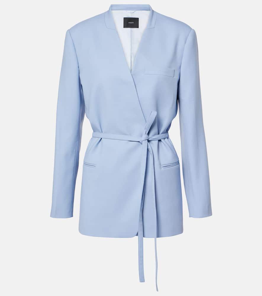 joseph victor wool crêpe jacket