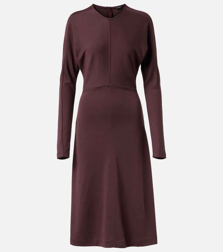 joseph wool midi dress