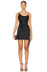 josephine cowl mini dress