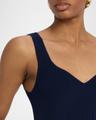 josephine sleeveless a-line midi dress