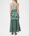 josephine tiered fruit-print maxi dress