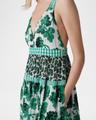 josephine tiered fruit-print maxi dress