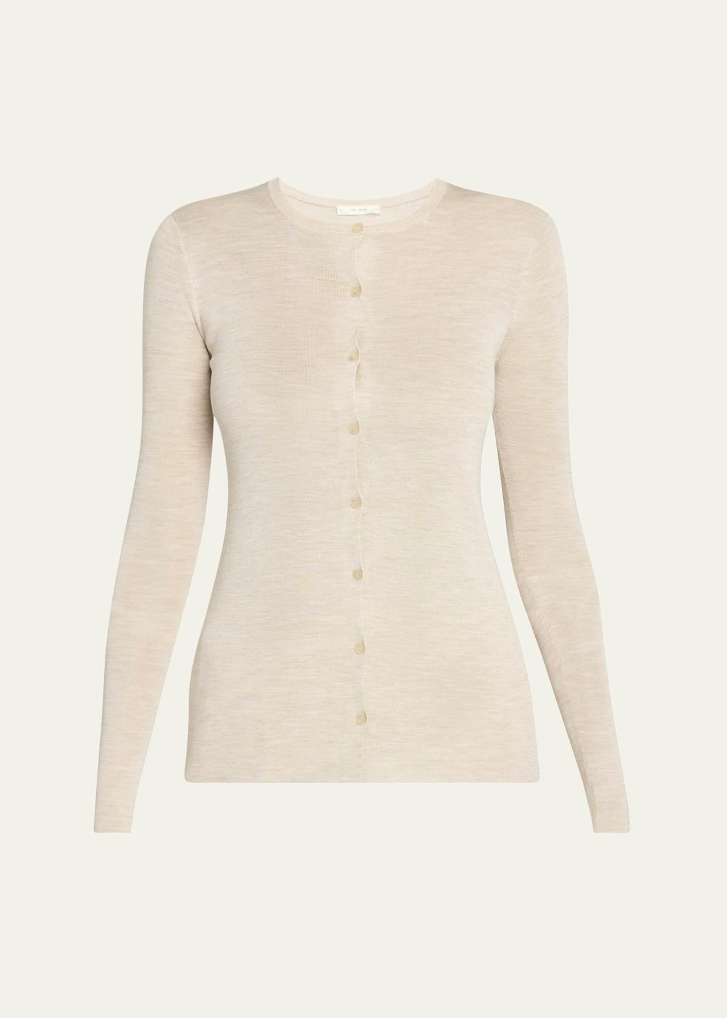 josette silk knit cardigan