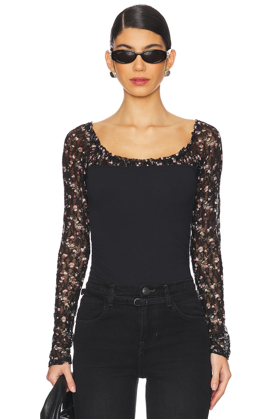 josie long sleeve top
