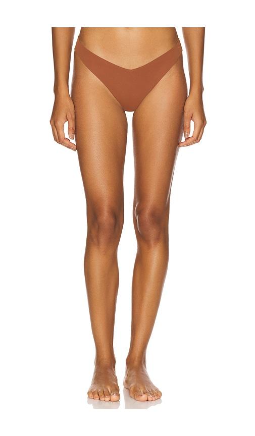 journelle estelle thong in brown.