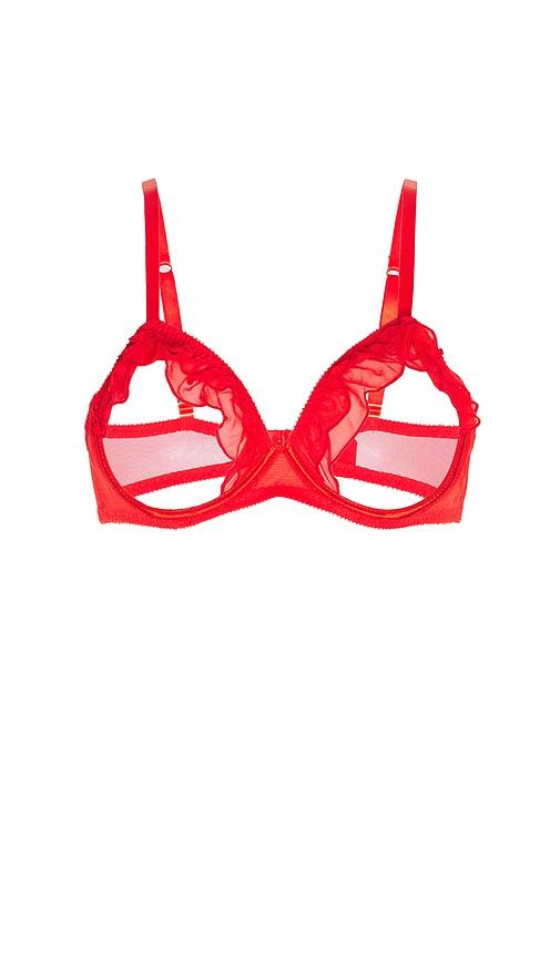 journelle odette bra in red.