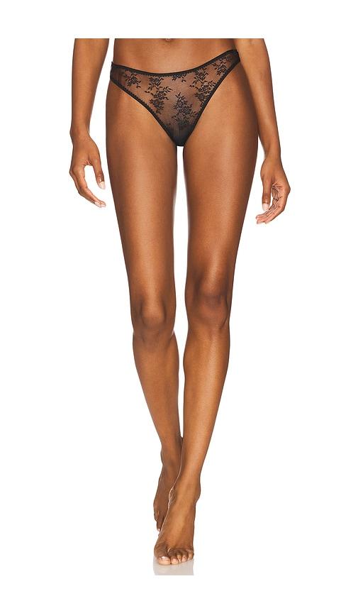 journelle romy thong in black.