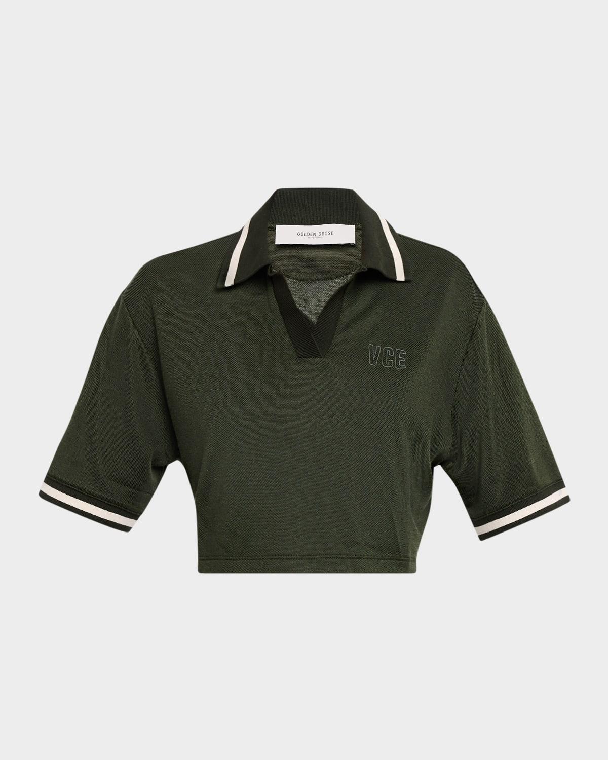 journey cropped polo