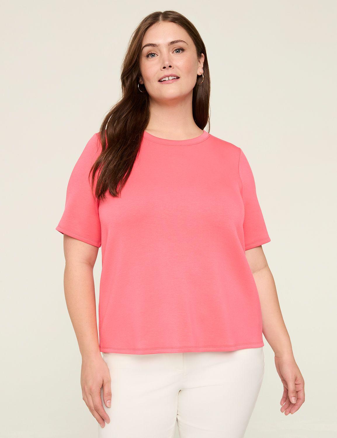 journey elbow-sleeve crew-neck top