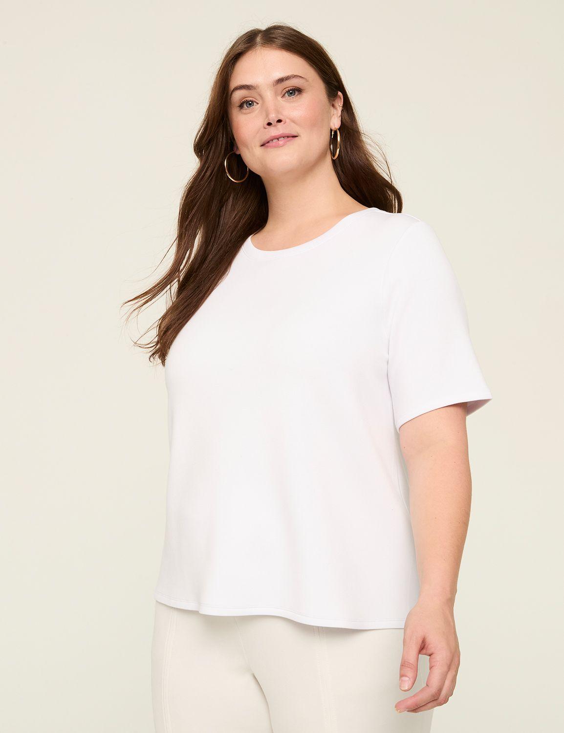 journey elbow-sleeve crew-neck top