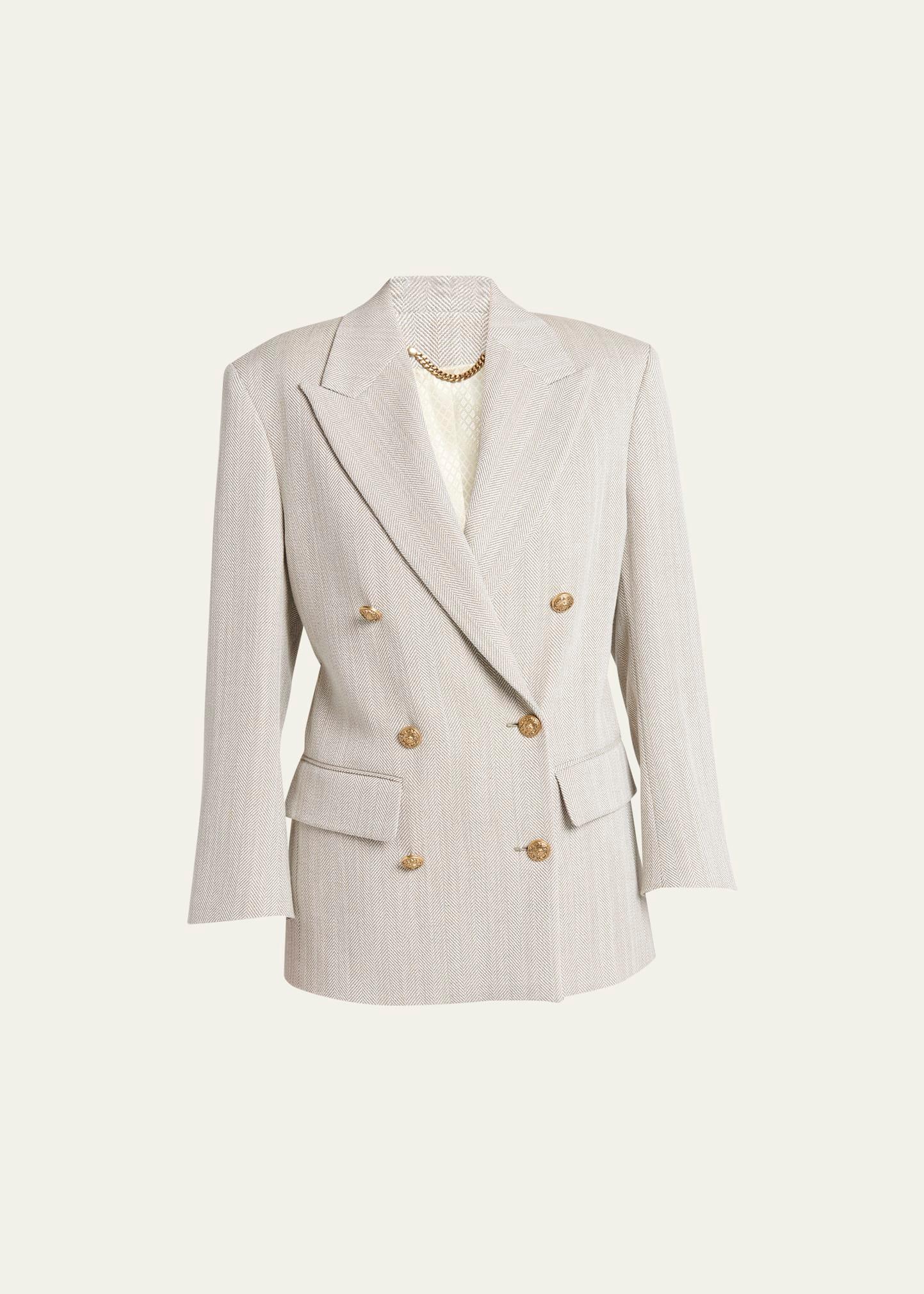 journey herringbone boyfriend jacket