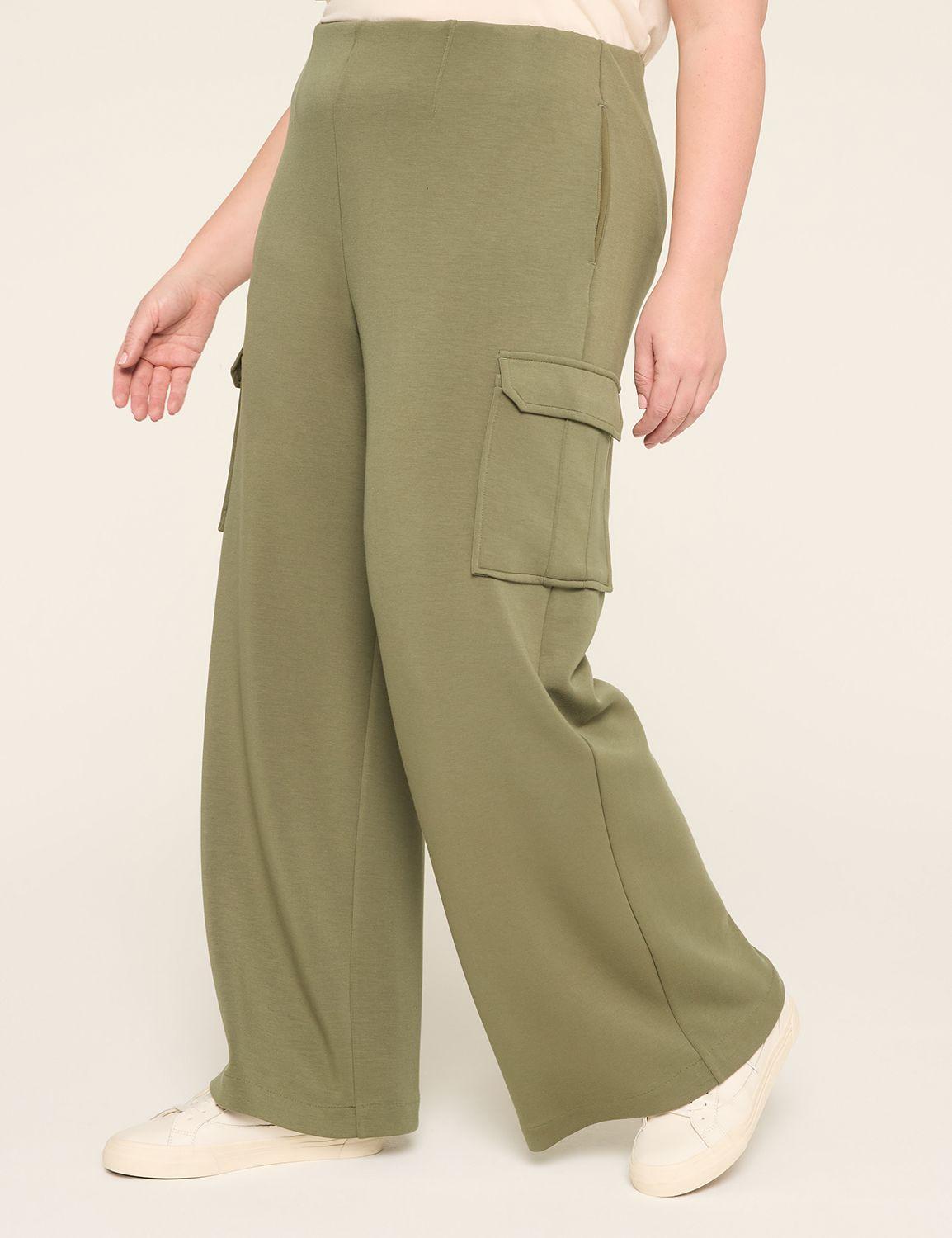 journey high-rise cargo wide leg pant