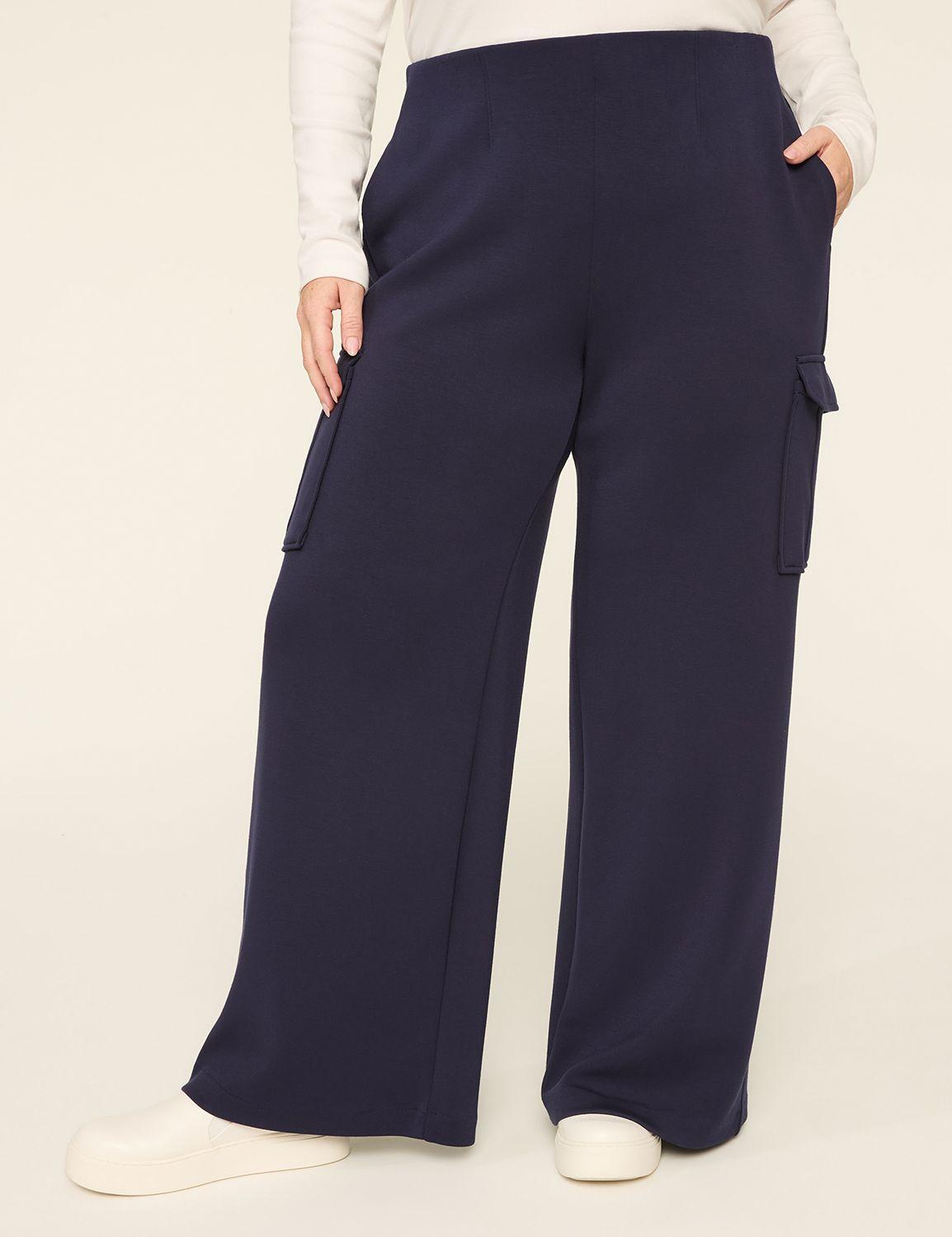 journey high-rise cargo wide leg pant