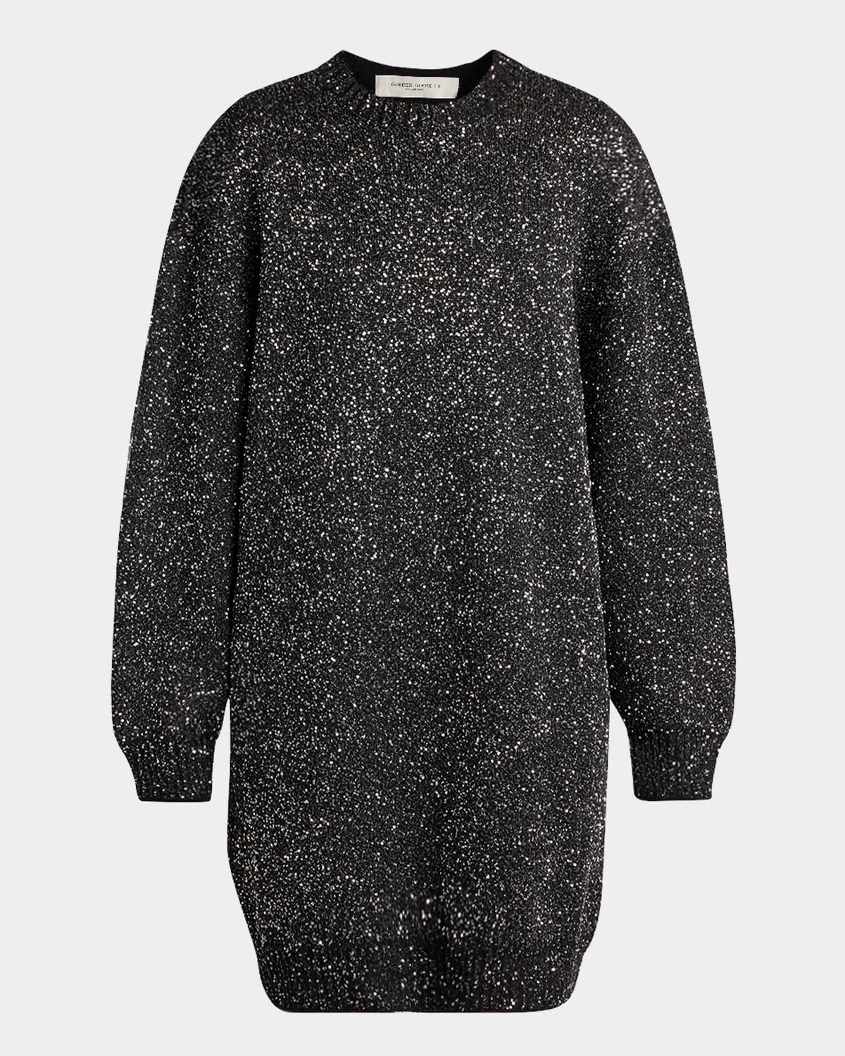journey sparkly sweatshirt dress