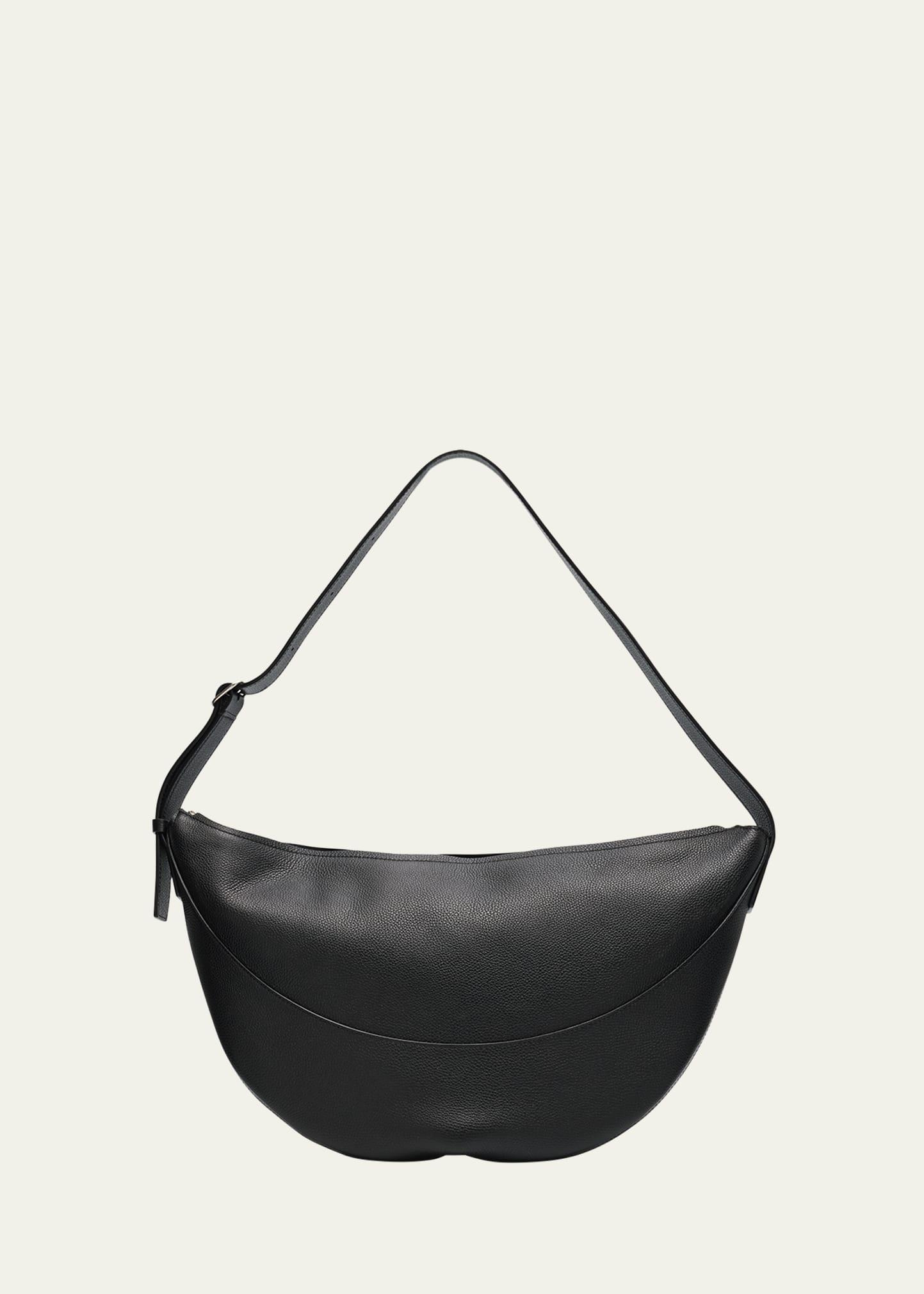 jouve shoulder bag in grain leather