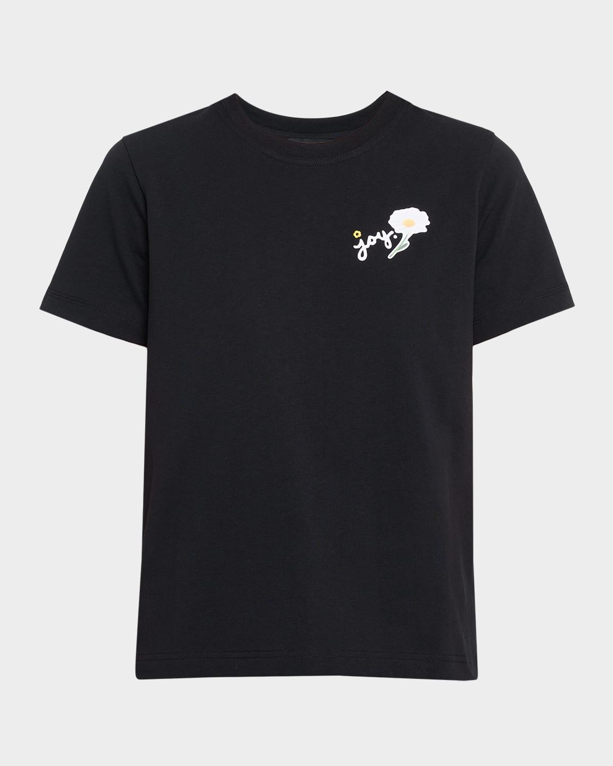 joy daisy crewneck baby tee