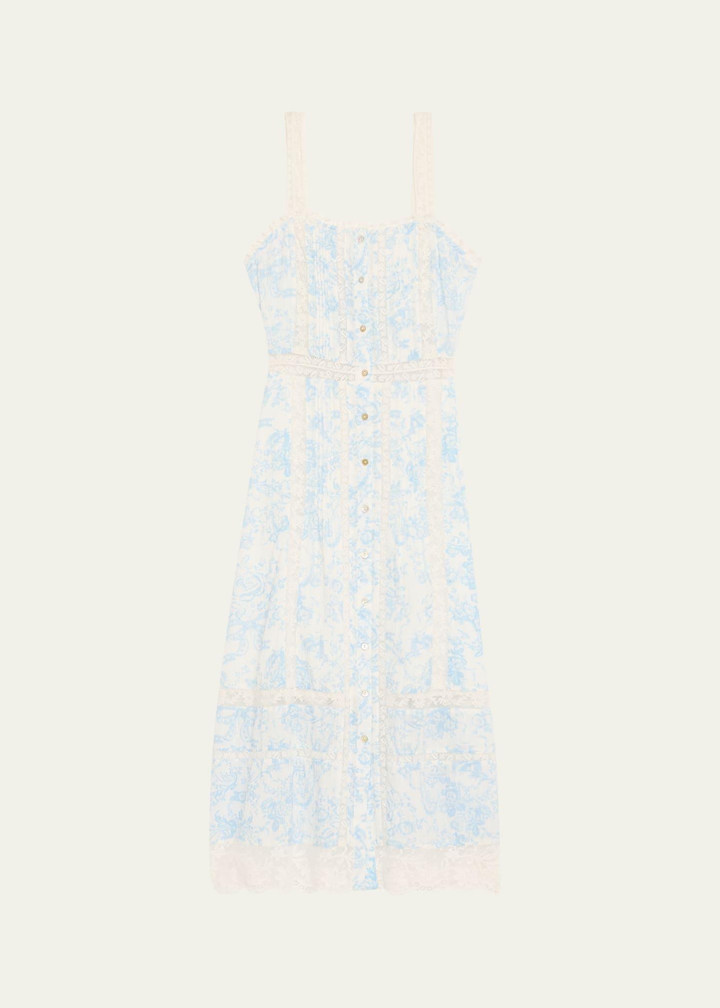 judalon cotton midi dress
