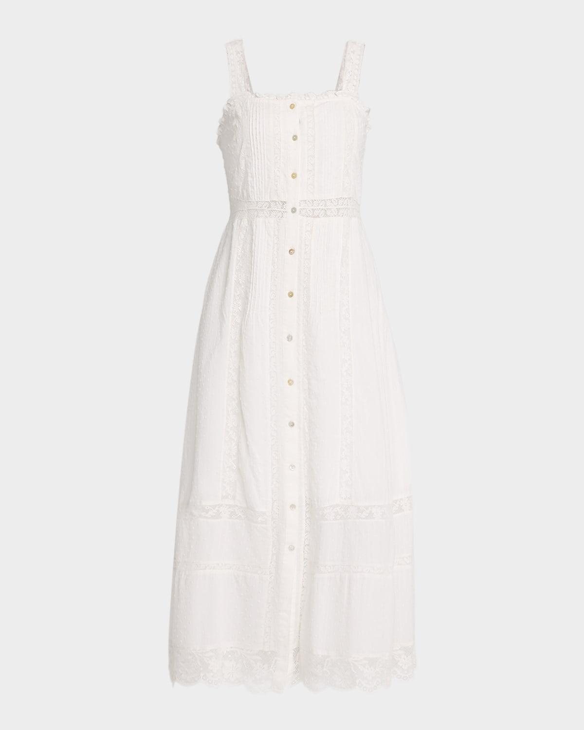 judalon cotton midi dress