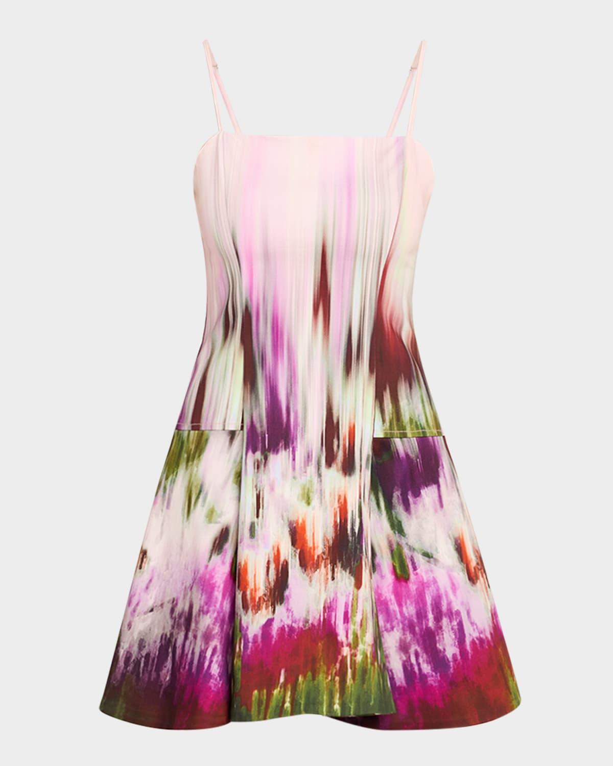 judie fit-&-flare mini dress