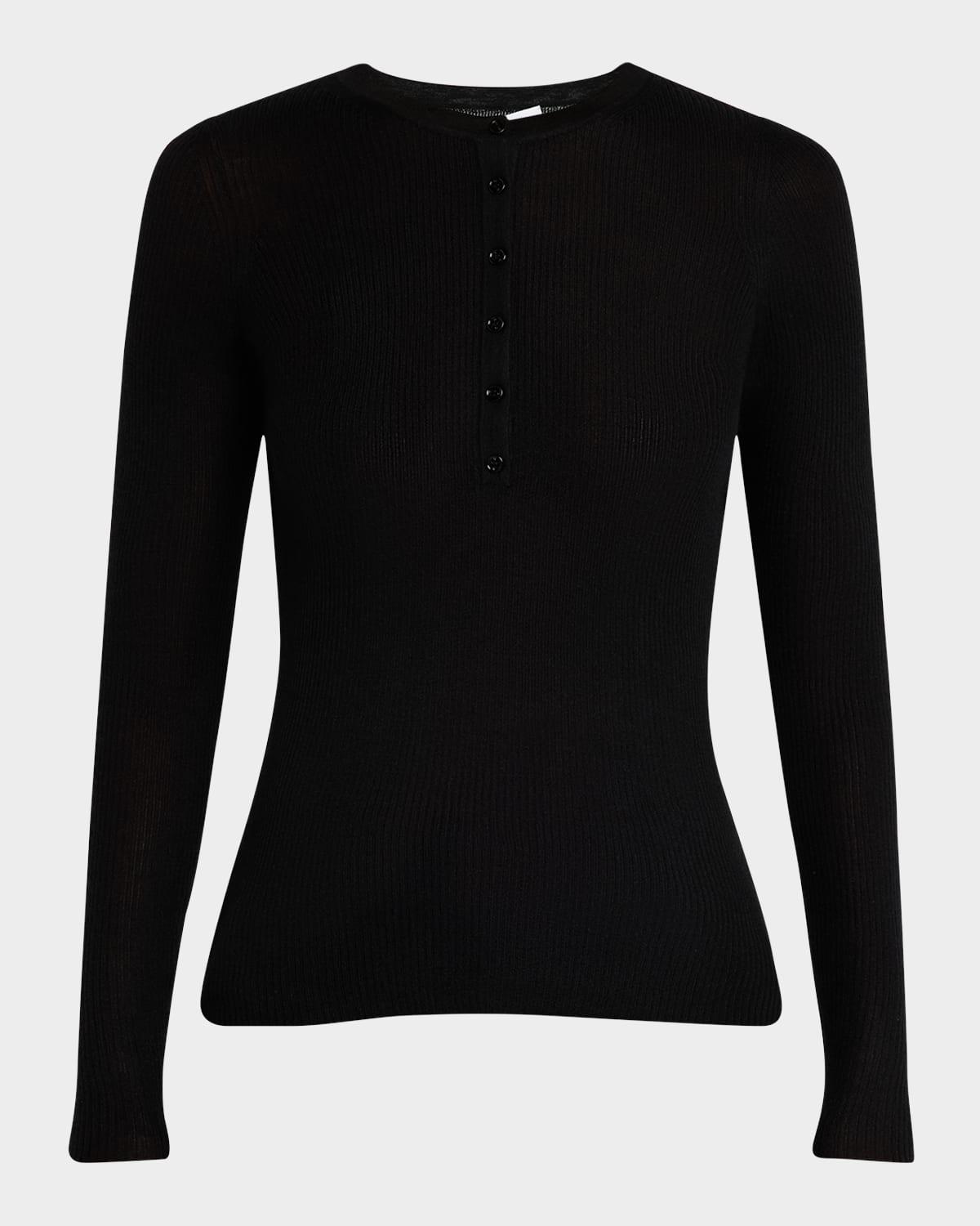 julian cashmere henley sweater