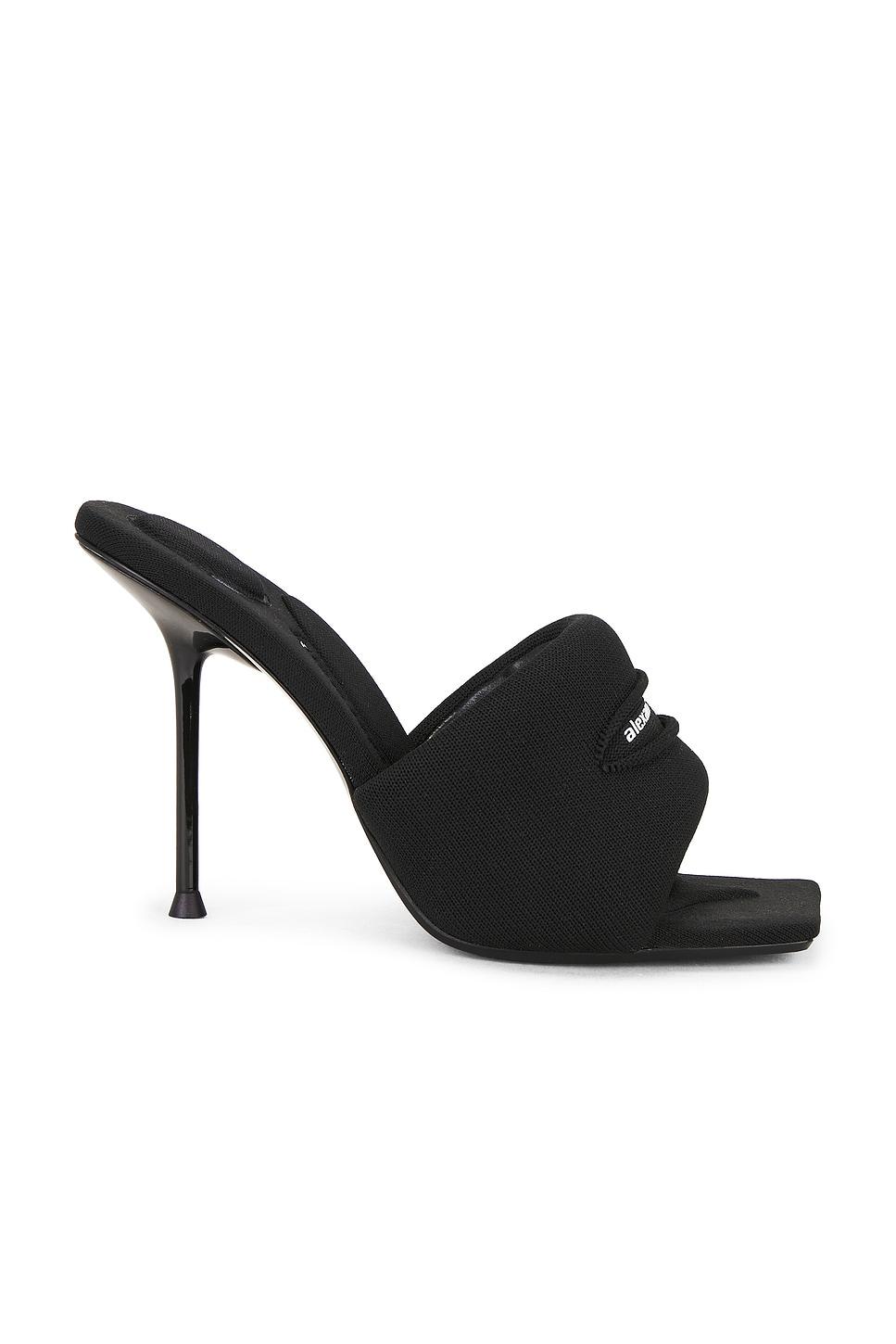 julie slash knit mule sandal