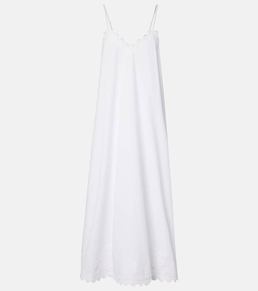 juliet dunn cotton midi dress