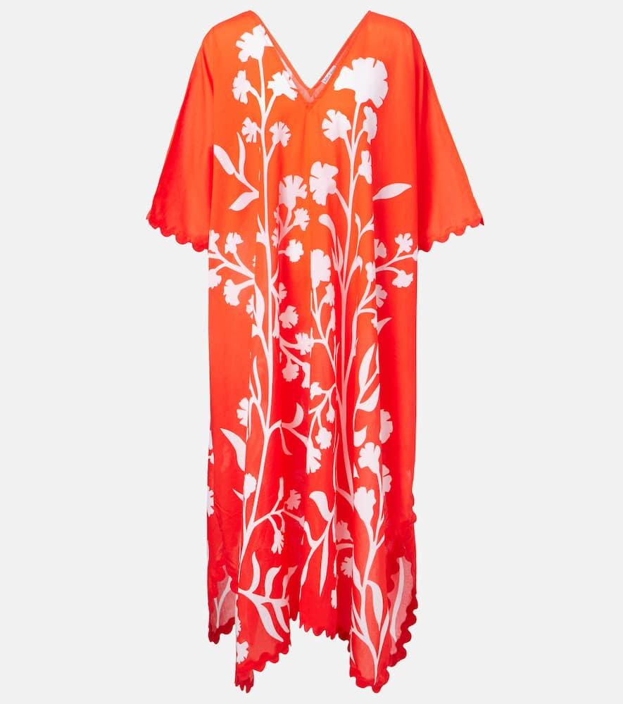 juliet dunn printed cotton kaftan