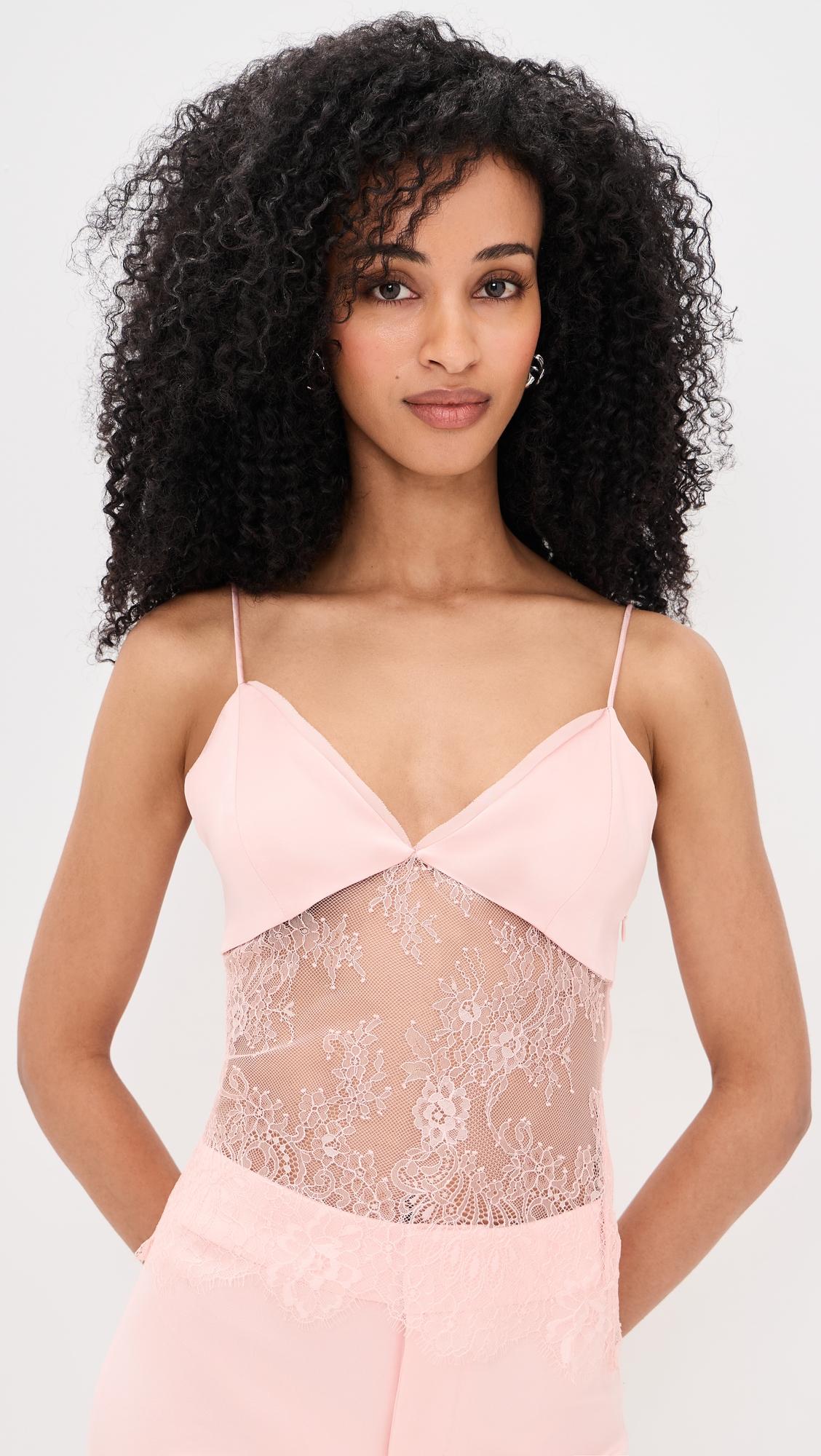 julietta lace trim tank