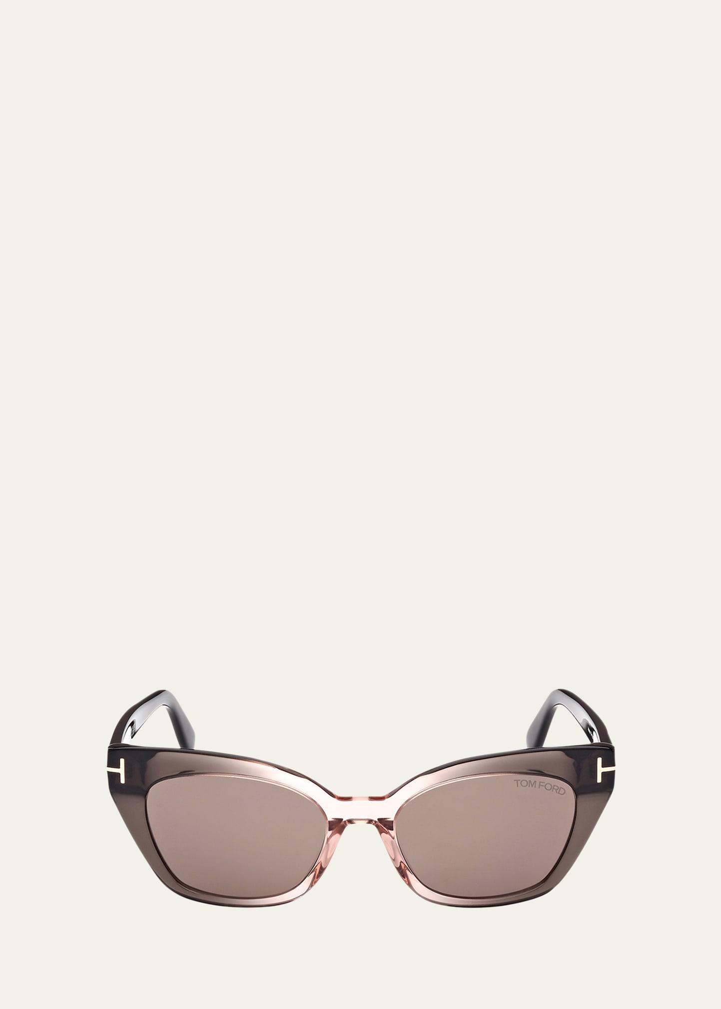 juliette acetate cat-eye sunglasses