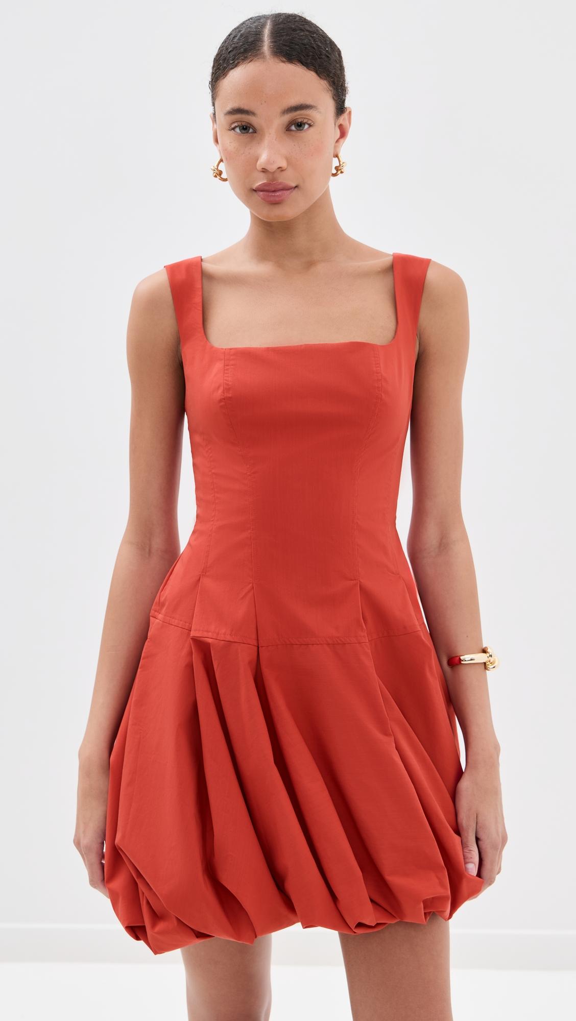 juni tank bubble mini dress