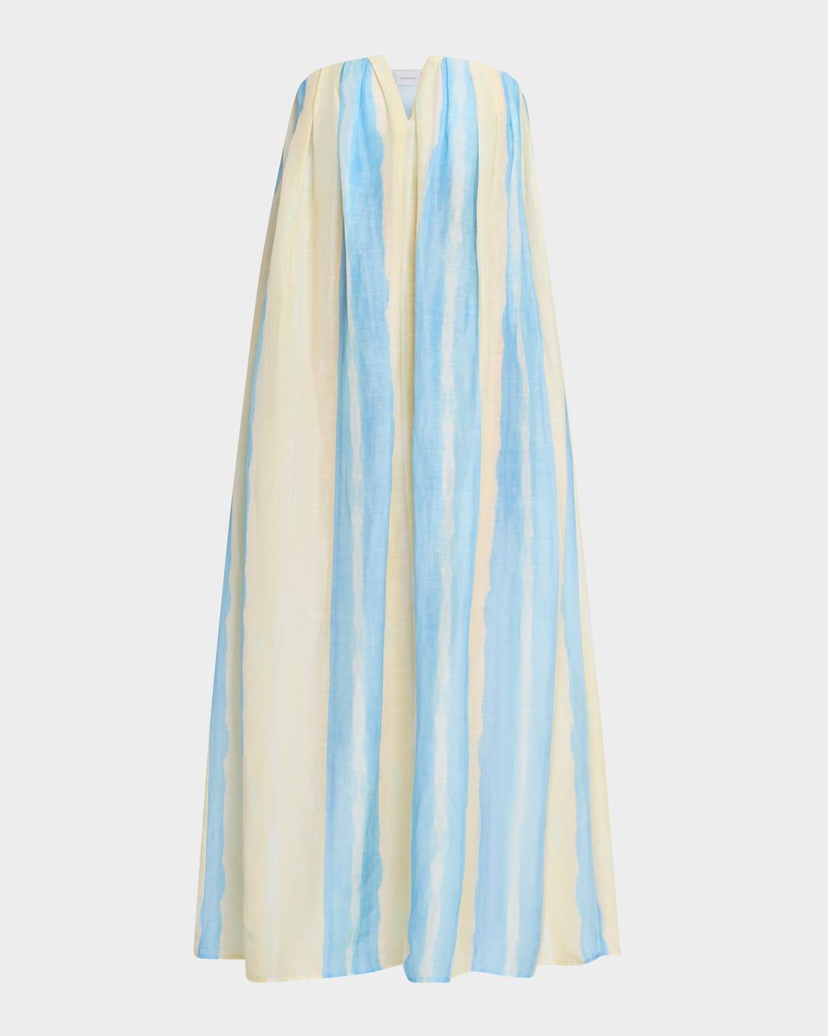 juniper strapless maxi dress