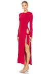 junjo long sleeve knit dress