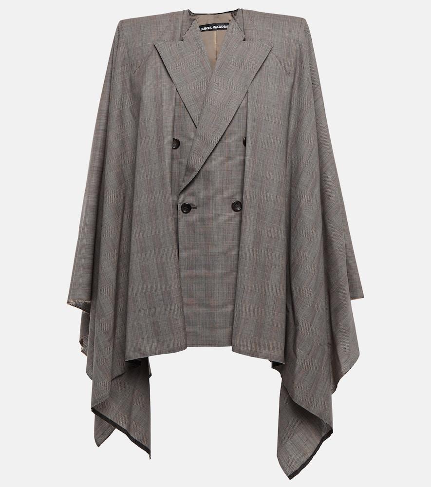 junya watanabe blazer wool minidress