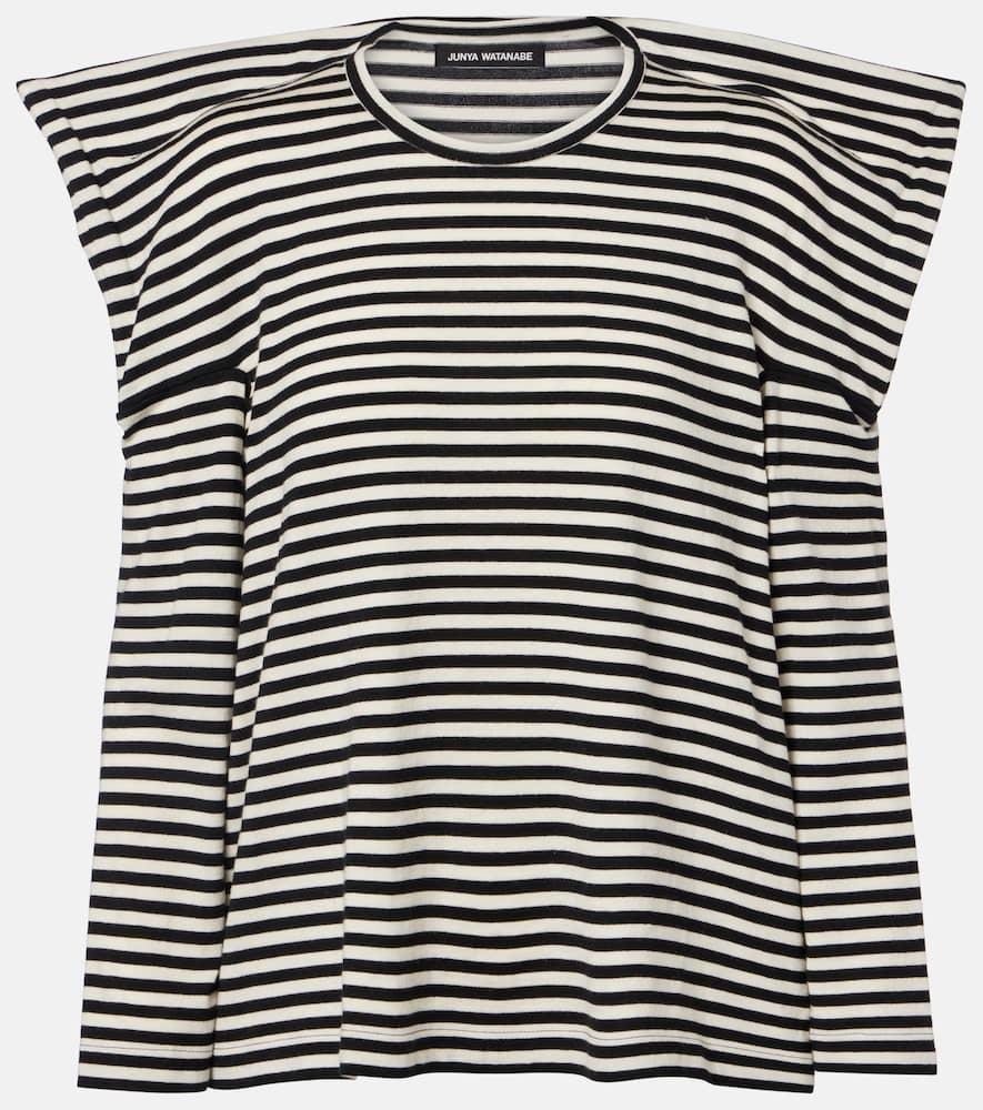 junya watanabe cotton and wool top