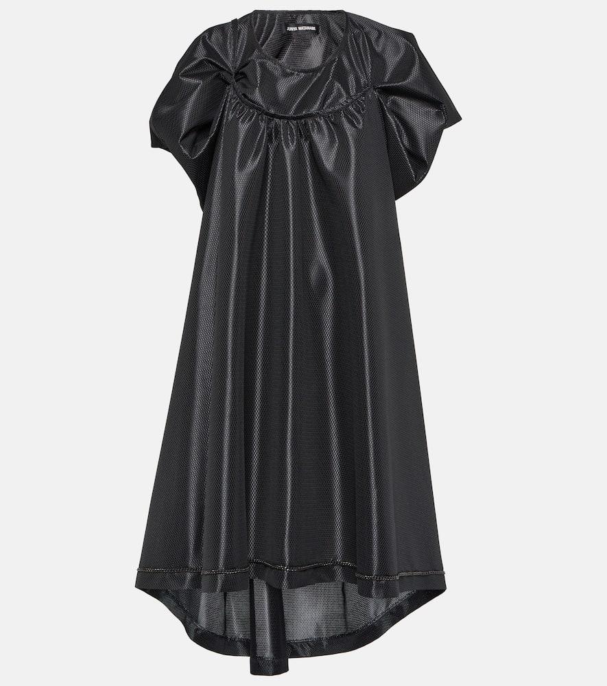 junya watanabe draped midi dress